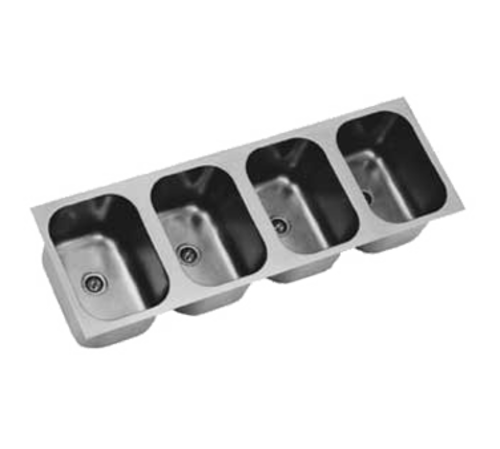 Eagle Group FDI-12-14-9.5-4 Sink Bowl, Weld-In / Undermount