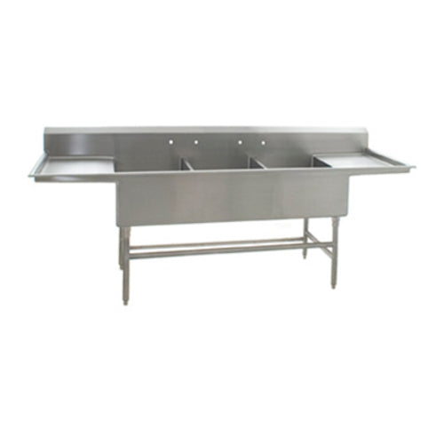 Eagle Group FFN2772-3-24-14/3 Sink, (3) Three Compartment