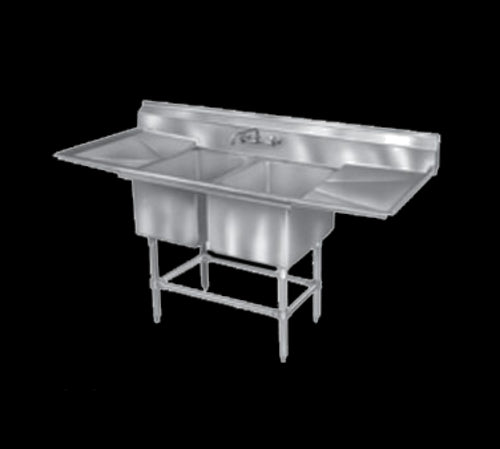 Eagle Group FN2840-2-30-14/3 Sink, (2) Two Compartment