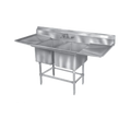 Eagle Group FN2840-2-30R-14/3 Sink, (2) Two Compartment