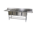 Eagle Group FN2072-4-24-14/3 Sink, (4) Four Compartment