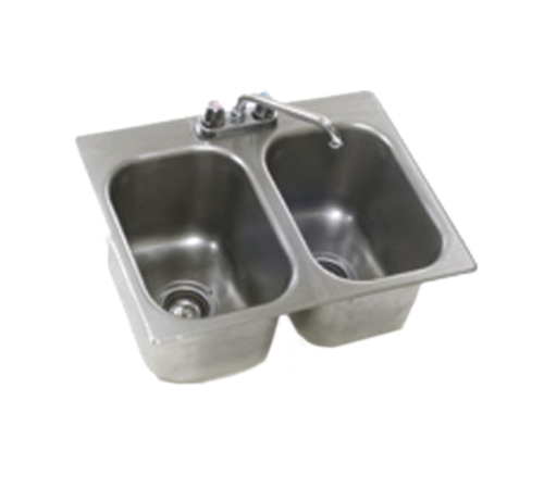 Eagle Group SR10-14-9.5-2-3VP Sink, Drop-In