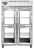 Continental 2RNPTHD-GD-GD Refrigerator, Pass-Thru
