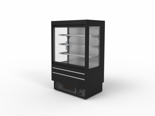 Turbo Air TOM-40MSEB-N-GD Merchandiser, Open Refrigerated Display