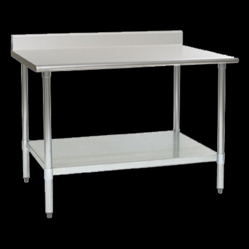 Eagle Group T2496E-BS Work Table,  85" - 96", Stainless Steel Top