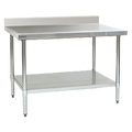 Eagle Group T2496EM-BS Work Table,  85" - 96", Stainless Steel Top