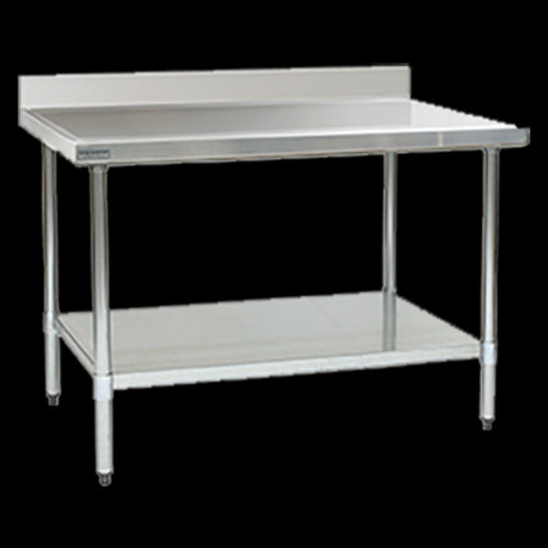 Eagle Group T2448EM-BS Work Table,  40" - 48", Stainless Steel Top