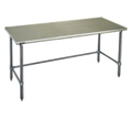 Eagle Group T3060GTE Work Table,  54" - 62", Stainless Steel Top
