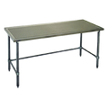 Eagle Group T48132STEM Work Table, 121" - 132", Stainless Steel Top