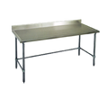 Eagle Group T2472STEM-BS Work Table,  63" - 72", Stainless Steel Top