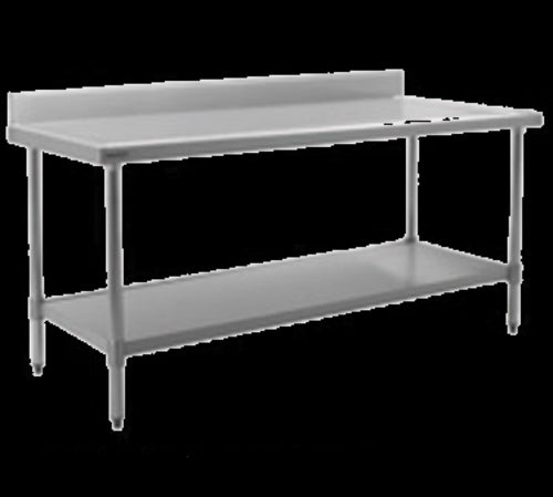 Eagle Group T2460SEM-BS Work Table,  54" - 62", Stainless Steel Top