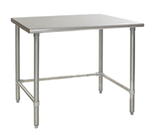 Eagle Group T3672STB Work Table,  63" - 72", Stainless Steel Top