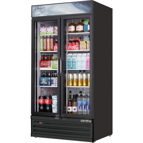 Everest Refrigeration EMSGR33B Refrigerator, Merchandiser