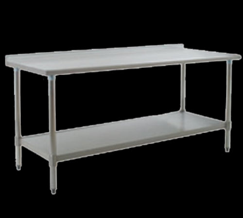 Eagle Group UT2472SEB Work Table,  63" - 72", Stainless Steel Top