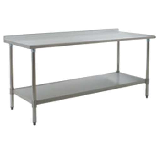 Eagle Group UT24120SEB Work Table, 109" - 120", Stainless Steel Top