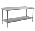 Eagle Group UT3096SEB Work Table,  85" - 96", Stainless Steel Top