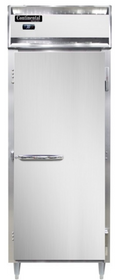 Continental D1RENGDPT-SD-GD Refrigerator, Pass-Thru