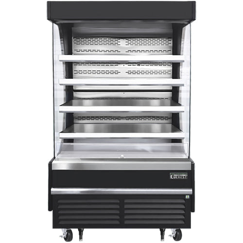 Everest Refrigeration EOMV-48-B-35-T Merchandiser, Open Refrigerated Display