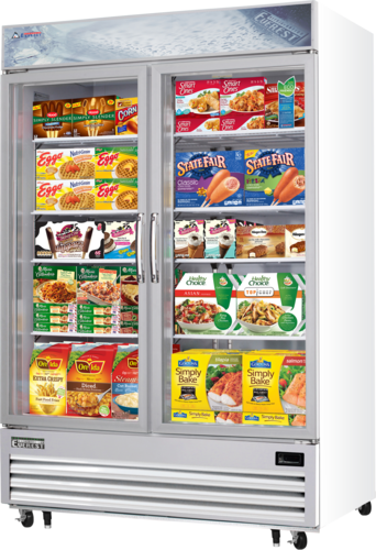 Everest Refrigeration EMGF48 Freezer, Merchandiser