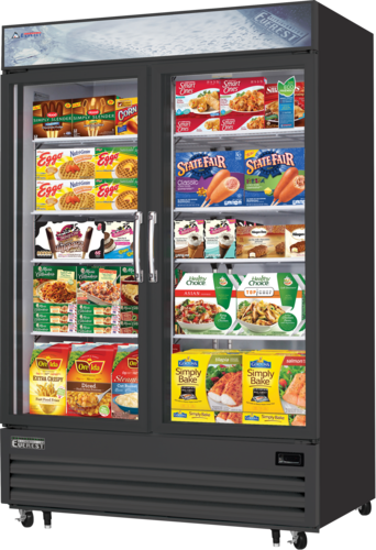 Everest Refrigeration EMGF48B Freezer, Merchandiser