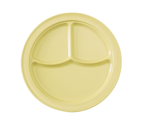 Yanco NS-703Y Plate/Platter, Compartment, Plastic