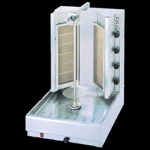 Eurodib DG12VN Vertical Broiler (Gyro), Gas