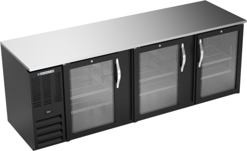 Beverage Air BB94HC-FG-B Back Bar Cabinet, Refrigerated