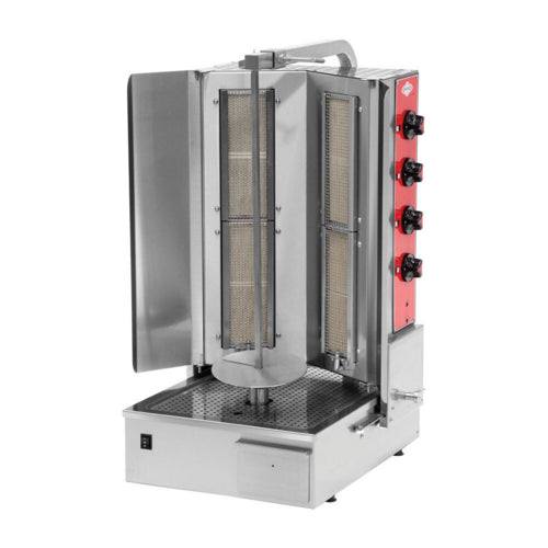 BakeMax BMDN1512R4 Vertical Broiler (Gyro), Gas
