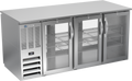 Beverage Air BB72HC-FG-PT-S Back Bar Cabinet, Refrigerated, Pass-Thru