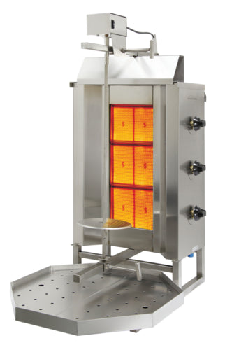 Eurodib VGB3 Vertical Broiler (Gyro), Gas