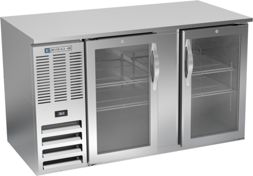 Beverage Air BB58HC-FG-S Back Bar Cabinet, Refrigerated