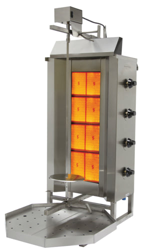 Eurodib VGB4 Vertical Broiler (Gyro), Gas