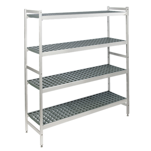 Fermod 4R26C83 Shelving Unit, Plastic with Metal Post