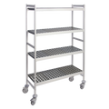 Fermod 4R35A71M Shelving Unit, Plastic with Metal Post