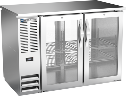 Beverage Air BBN48HC-G-PT-S Back Bar Cabinet, Refrigerated, Pass-Thru