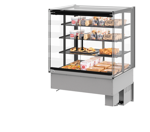 Fri-Jado MCC 36-4 H SS FD PT Display Merchandiser, Heated, For Multi-Product