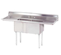 Advance Tabco FE-2-1812-18RL-X Sink, (2) Two Compartment