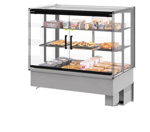 Fri-Jado MCC 48-3 H SS FD PT Display Merchandiser, Heated, For Multi-Product