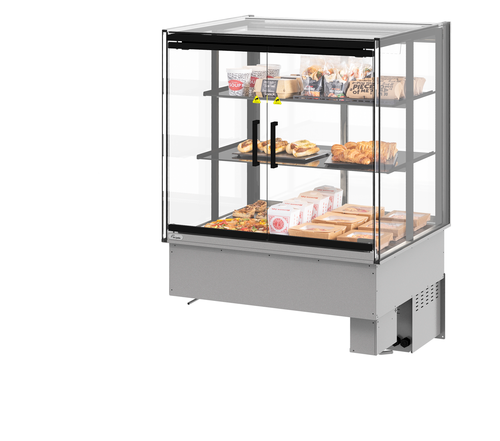 Fri-Jado MCC 36-3 H SS FD PT Display Merchandiser, Heated, For Multi-Product