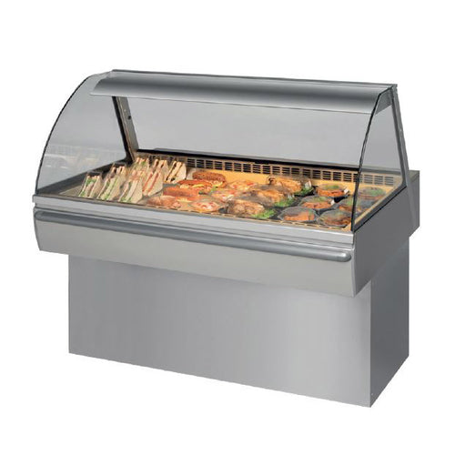 Fri-Jado HD 4 SELF Display Case, Heated Deli, Countertop