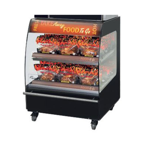 Fri-Jado MD34-2 Merchandiser, Open Heated Display