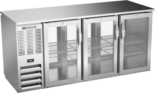 Beverage Air BBN72HC-F-GS-PT-S Back Bar Cabinet, Refrigerated, Pass-Thru