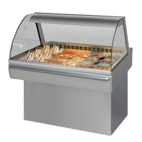 Fri-Jado HD 3 SELF Display Case, Heated Deli, Countertop