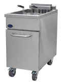 Galaxy FR-75E Fryer, Gas, Floor Model, Full Pot