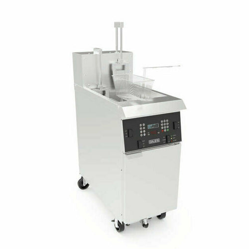 Giles GBF-50 Fryer, Electric, Floor Model, Full Pot
