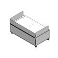 Giles 71656 Display Case, Equipment Stand