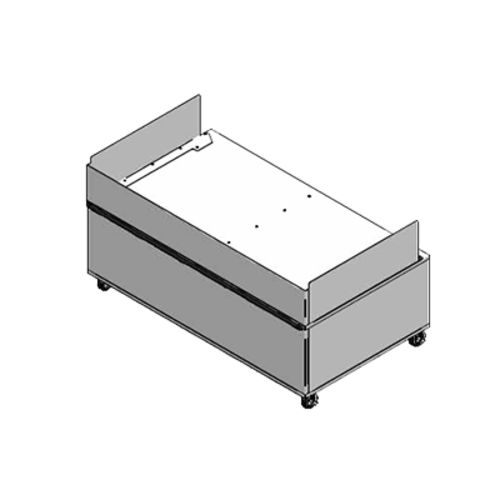 Giles 71656 Display Case, Equipment Stand