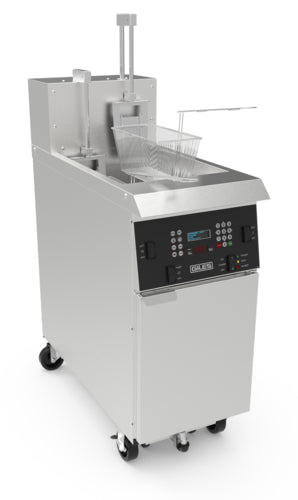 Giles GBF-35 Fryer, Electric, Floor Model, Full Pot