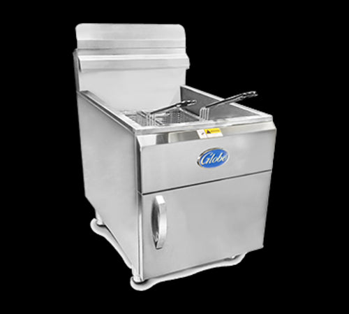 Globe GF30PG Fryer, Gas, Countertop, Full Pot