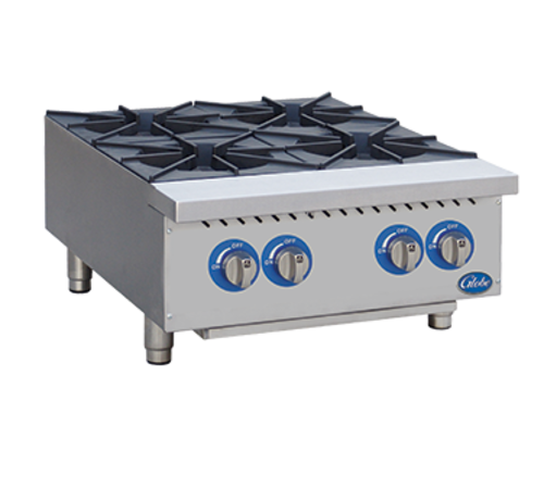 Globe GHP24G Hotplate, Countertop, Gas